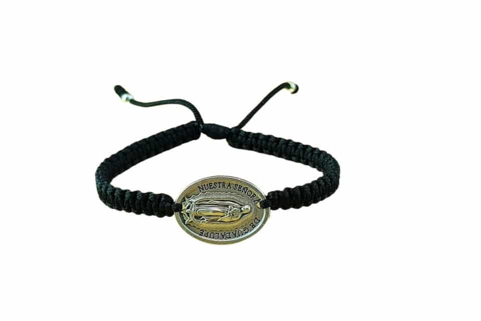 Our Lady of Guadalupe bracelet with single medal - Catholic Wholesale