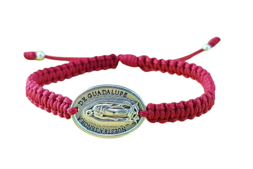 Our Lady of Guadalupe bracelet with single medal - Catholic Wholesale