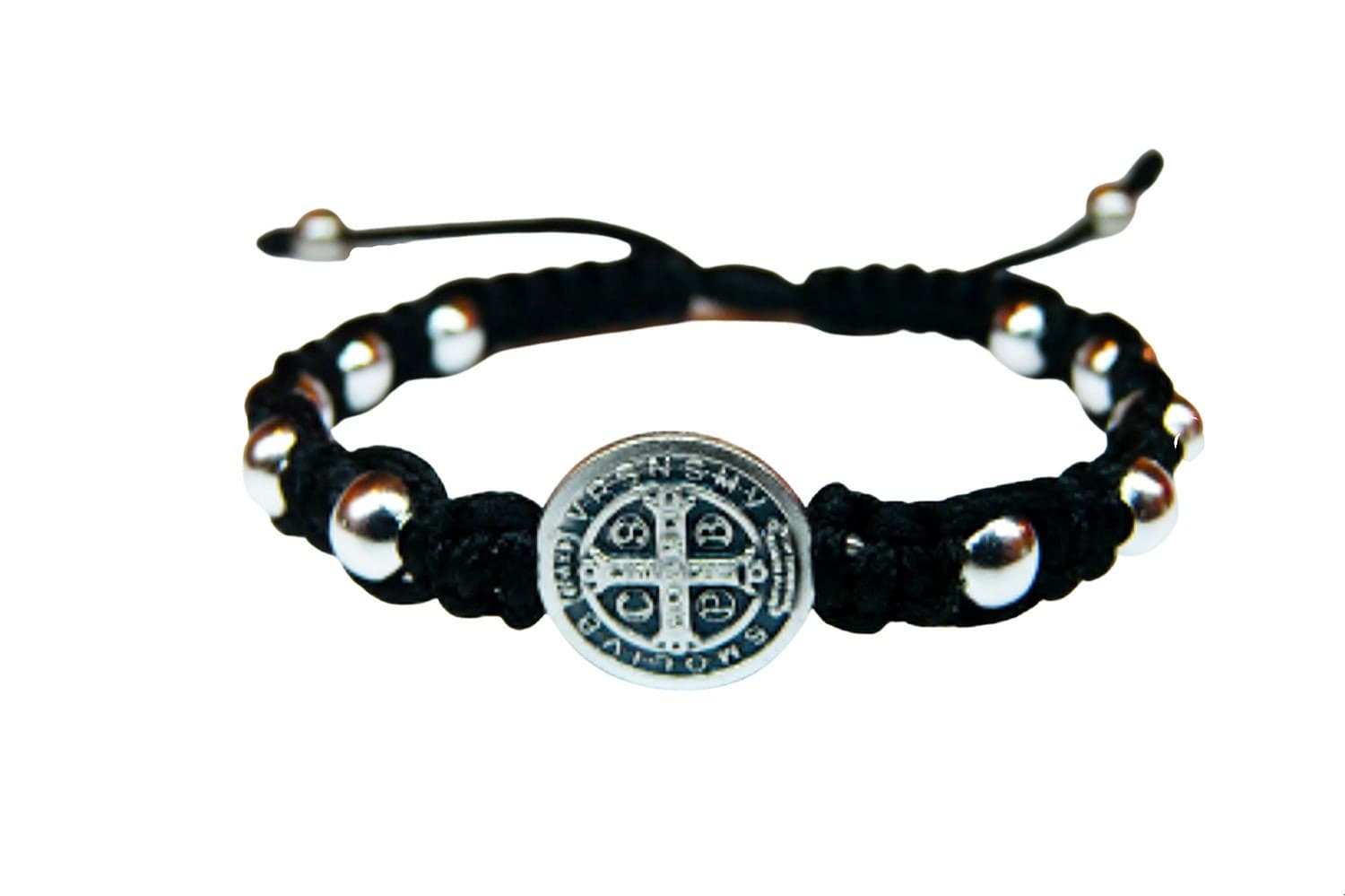 Saint Benedict medal bracelet with beads - Catholic Wholesale