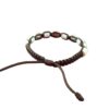 Saint Benedict bracelet with rugged stones