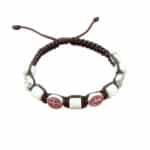 Saint Benedict bracelet with hand-shaped stones - Catholic Wholesale
