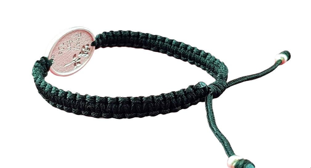 Saint Francis of Assisi single medal bracelet - Catholic Wholesale