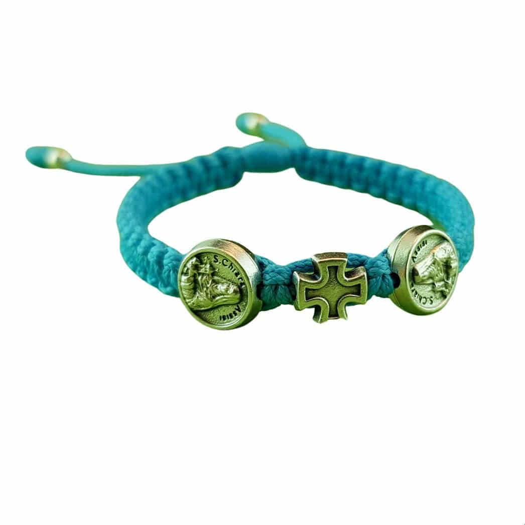 Saint Clare of Assisi bracelet for kids - Catholic Wholesale