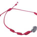 Benedictine medal Catholic bracelet with handwoven knots - Catholic Wholesale