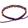 Holy Spirit Catholic bracelet with gold color crosses - Catholic Wholesale