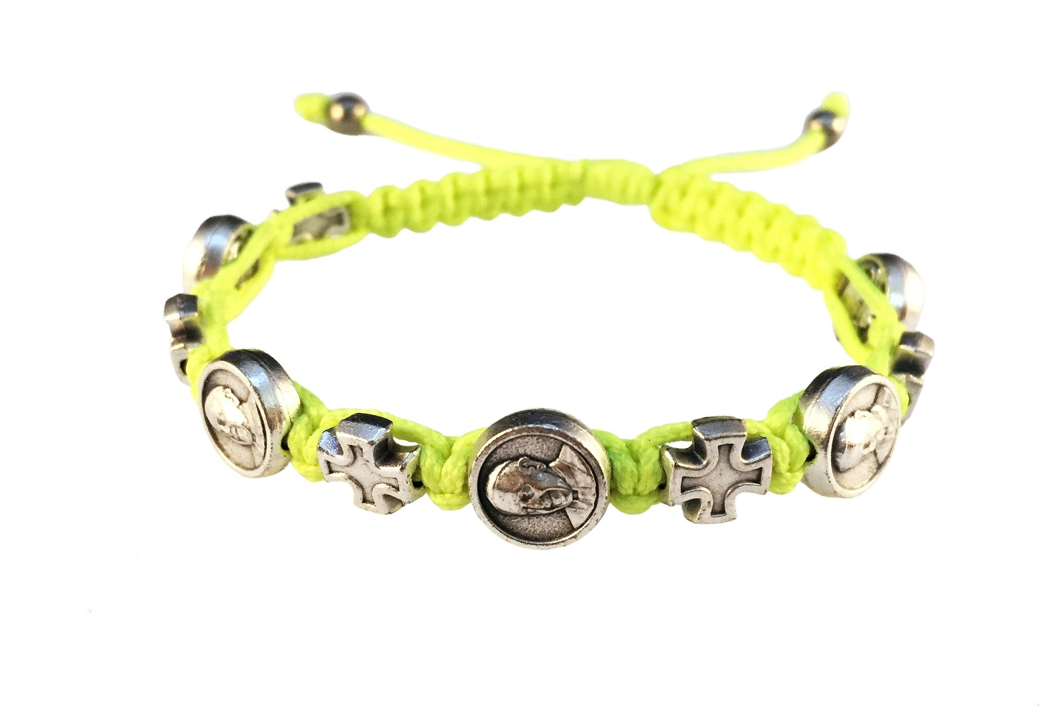 Pope Francis Catholic bracelet with crosses - Catholic Wholesale
