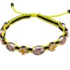 Pulseira de São Miguel com cruzes de esmalte