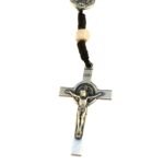 Saint Benedict decade stone bracelet - Catholic Wholesale