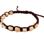 Cross Catholic bracelet with hand-shaped stones - Catholic Wholesale