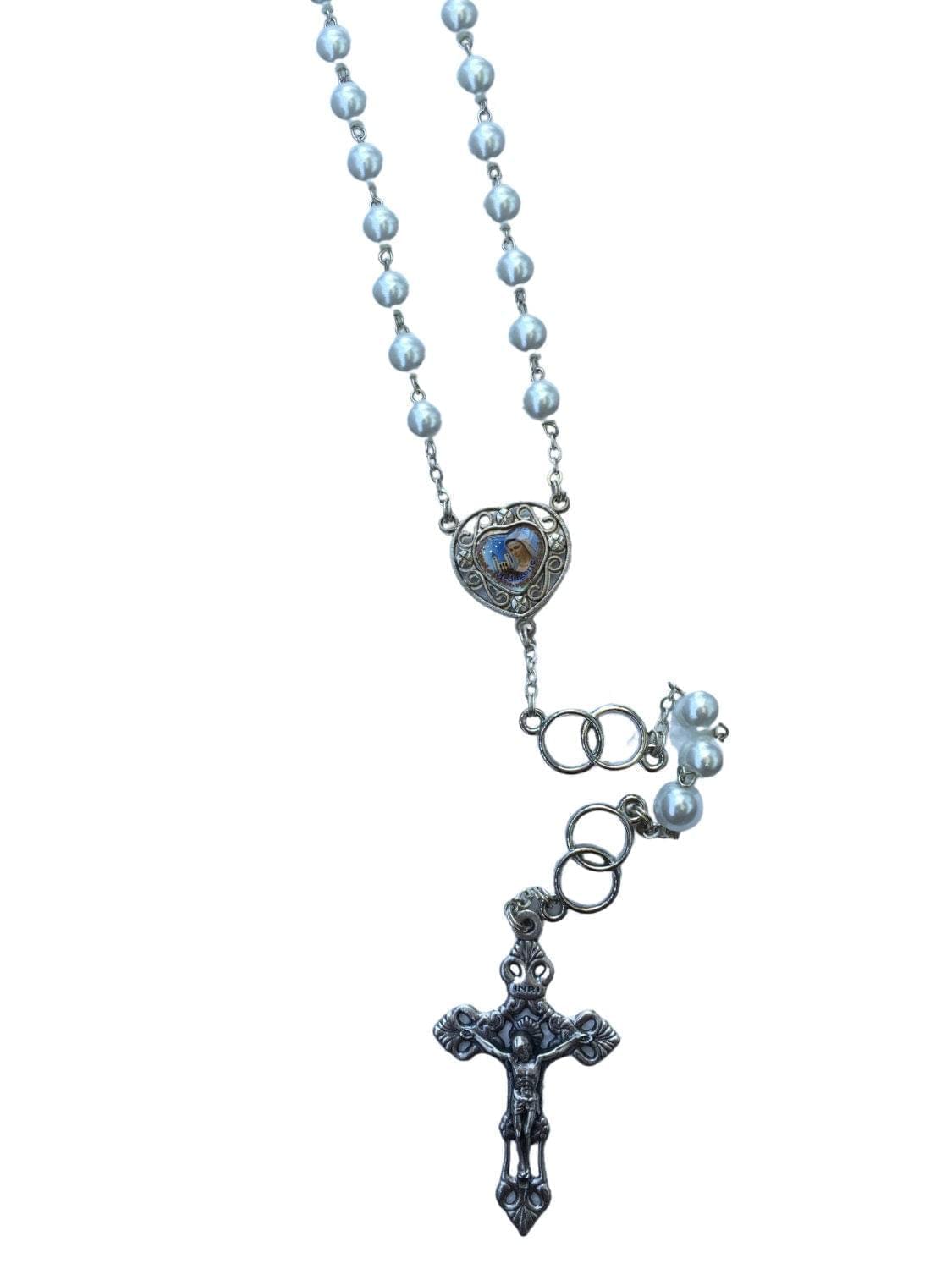Blessed Virgin Mary rosary for wedding gift - Catholic Wholesale