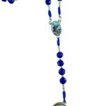 Archangel Michael Guardian Angel chaplet with glass beads - Catholic Wholesale