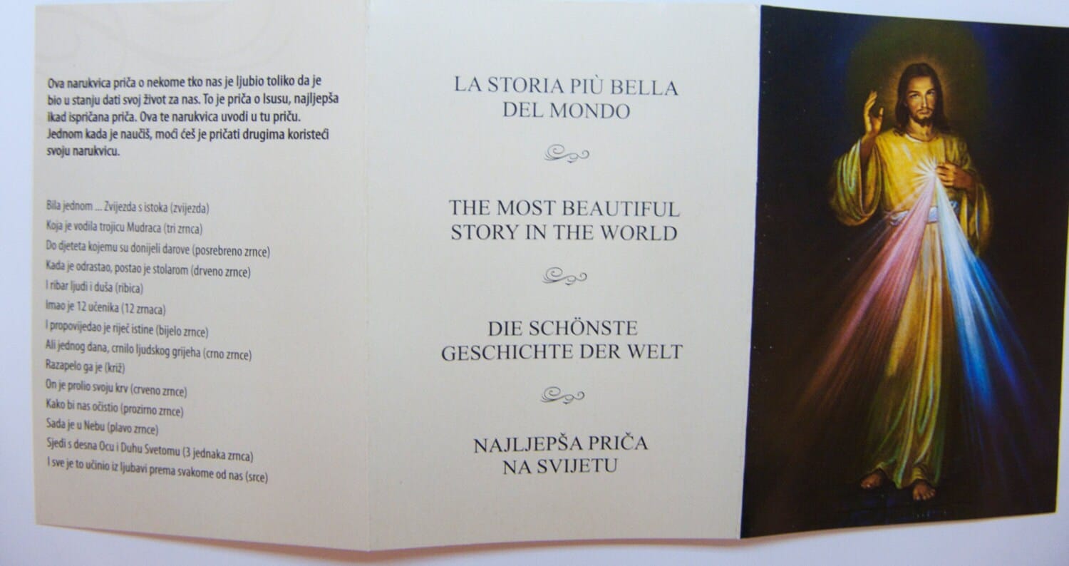 The Story of Jesus bracelet, the greatest Catholic gift for children - Catholic Wholesale