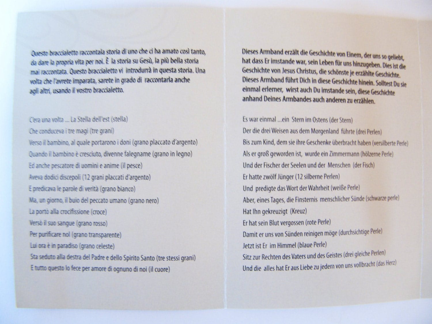 The Story of Jesus bracelet, the greatest Catholic gift for children - Catholic Wholesale