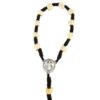 Saint Benedict decade stone bracelet