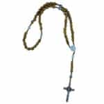 Saint Benedict wooden handmade rosary - Catholic Wholesale