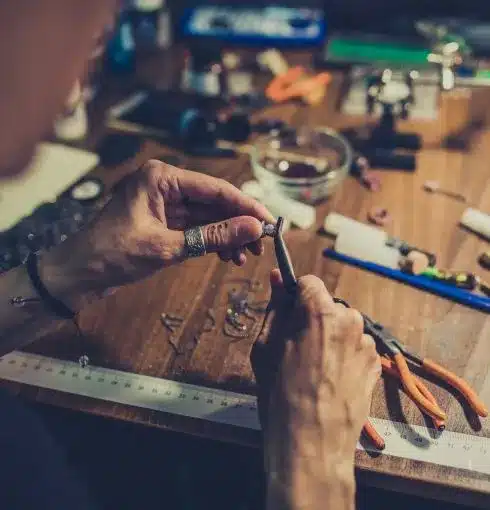 Jewelry making process
