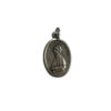 Médaille de Sainte Elizabeth Seton en argent représentant un relief détaillé du portrait de la sainte avec sa coiffe traditionnelle.